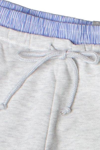 Boxer Waistband Wide Leg Sweatpants Product Image