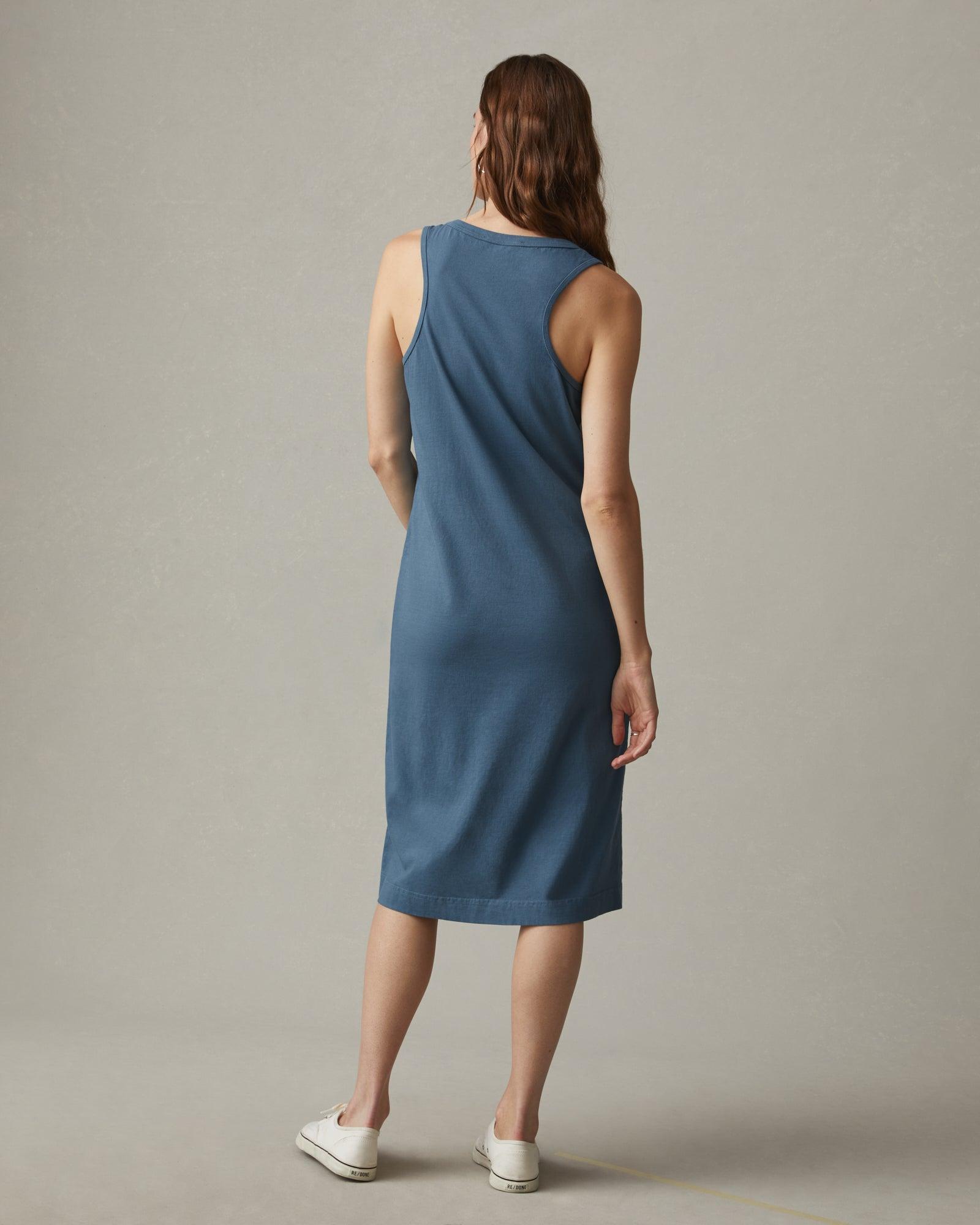 Women's Racer Tank Dress - Bluefin Female Product Image