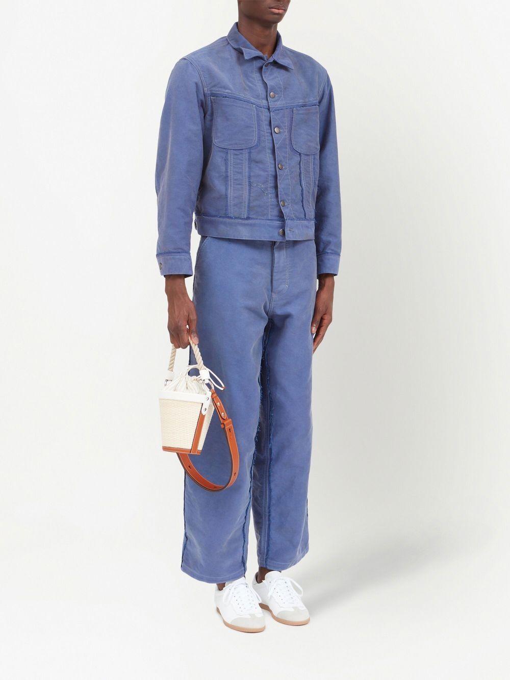 Fire woven bucket bag Product Image