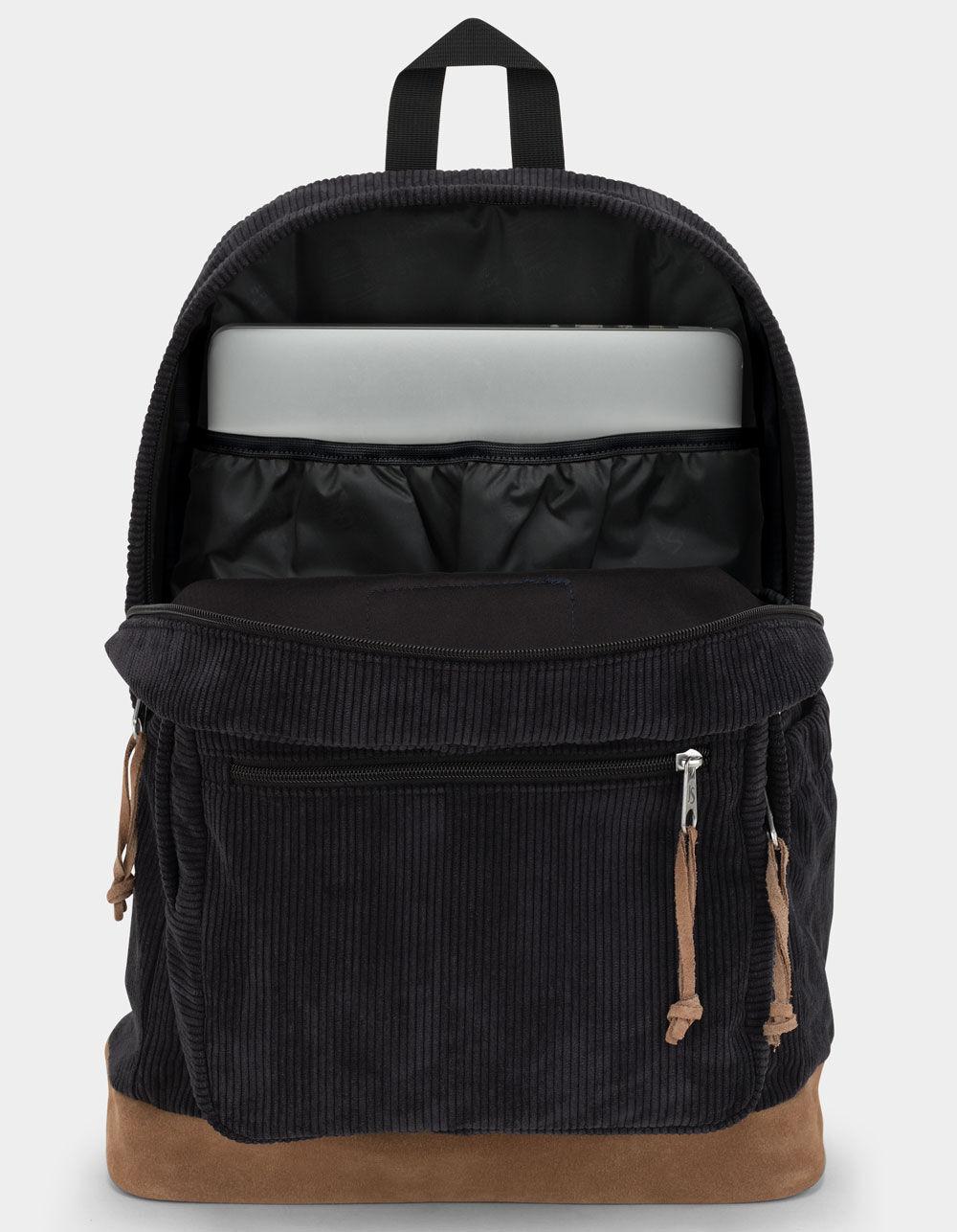 JANSPORT Right Pack Expressions Corduroy Backpack - BLACK CORDUROY Product Image