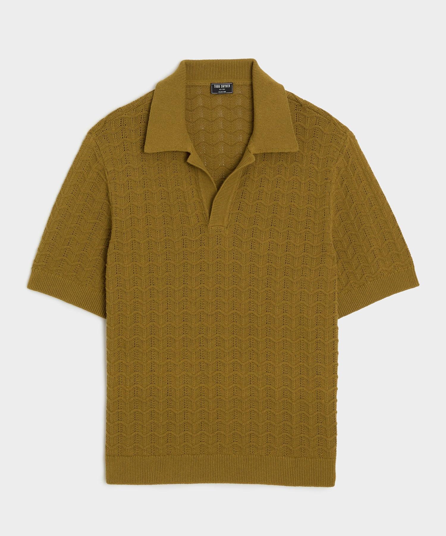 Relaxed Cotton Montauk Sweater Polo Product Image