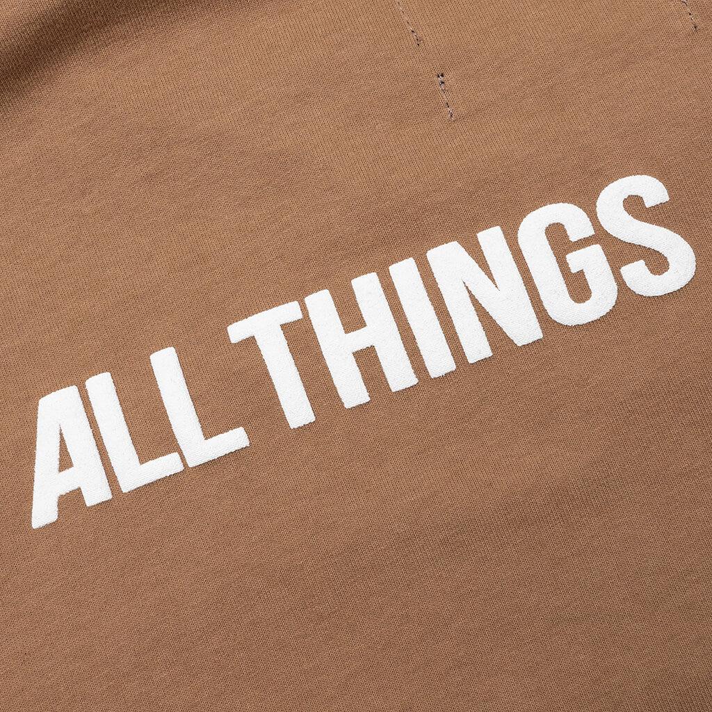 Feature x Wynn Logo Lock Up Tee - Black Male Product Image