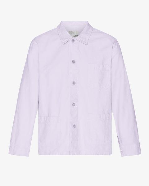 Organic Workwear Jacket - Soft Lavender Product Image
