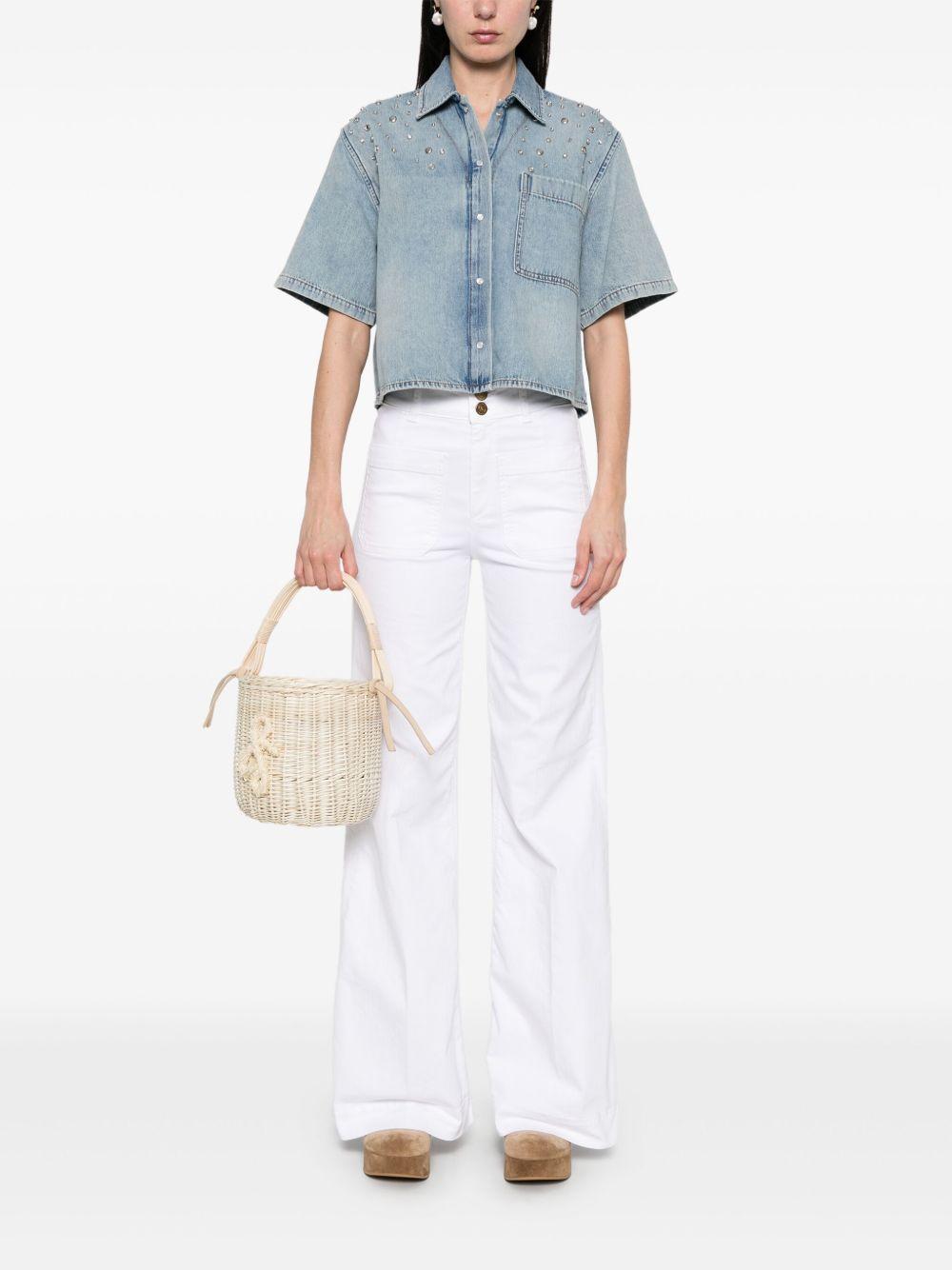 denim shirt Product Image