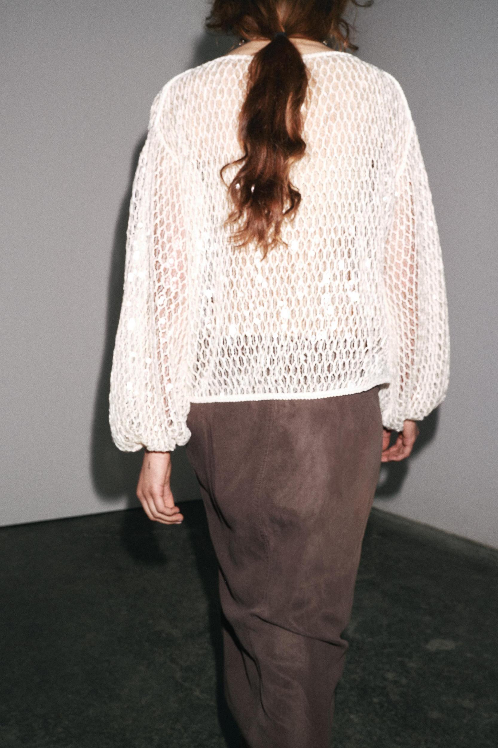 ZW COLLECTION SEQUIN TOP Product Image