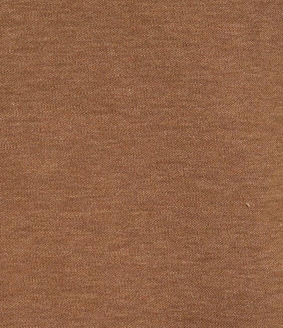 Daniel Cremieux Signature Label The Highlands Collection Solid Knit Long Sleeve Coat Front Shirt Product Image