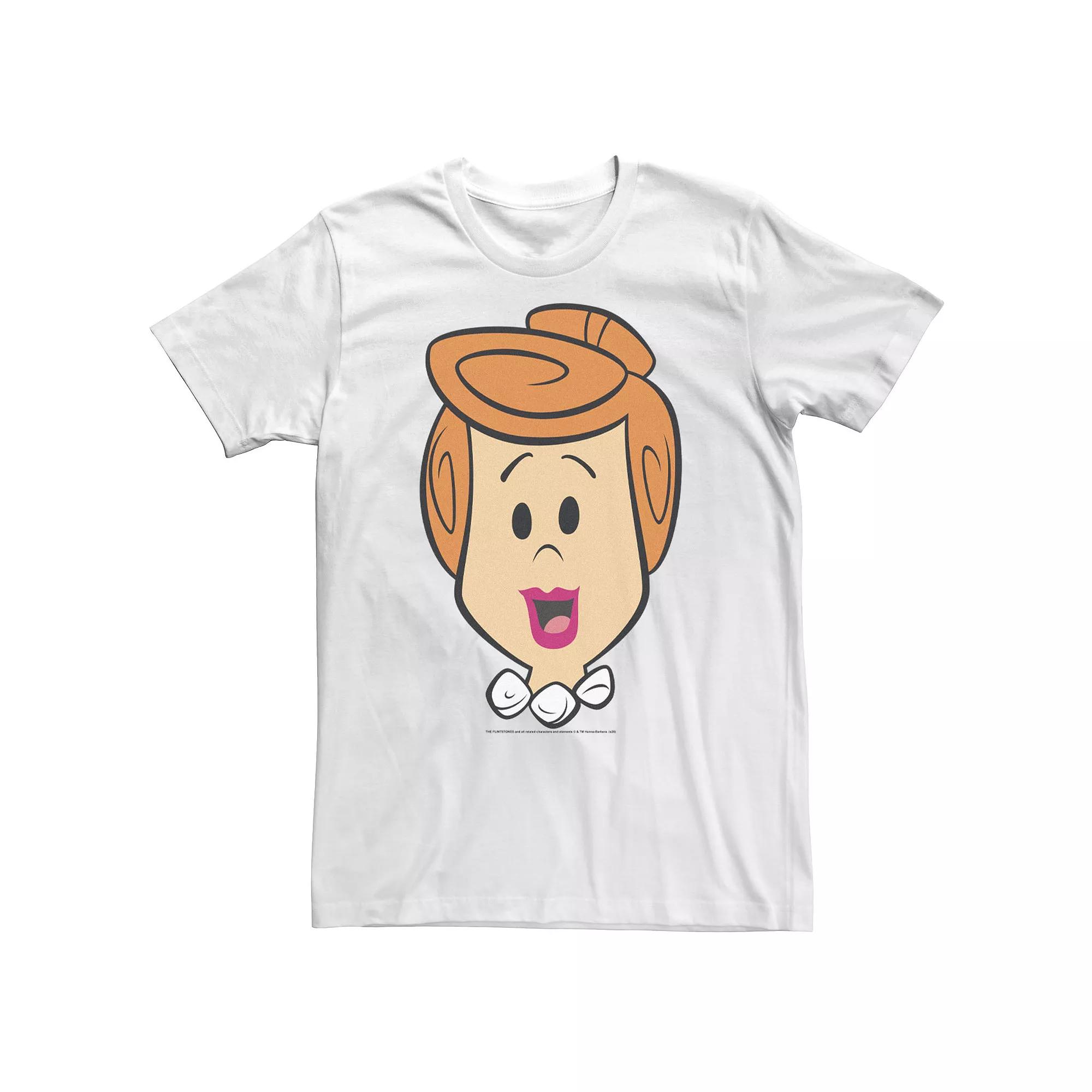 Big & Tall The Flintstones Wilma Big Face Tee, Men's,  Product Image