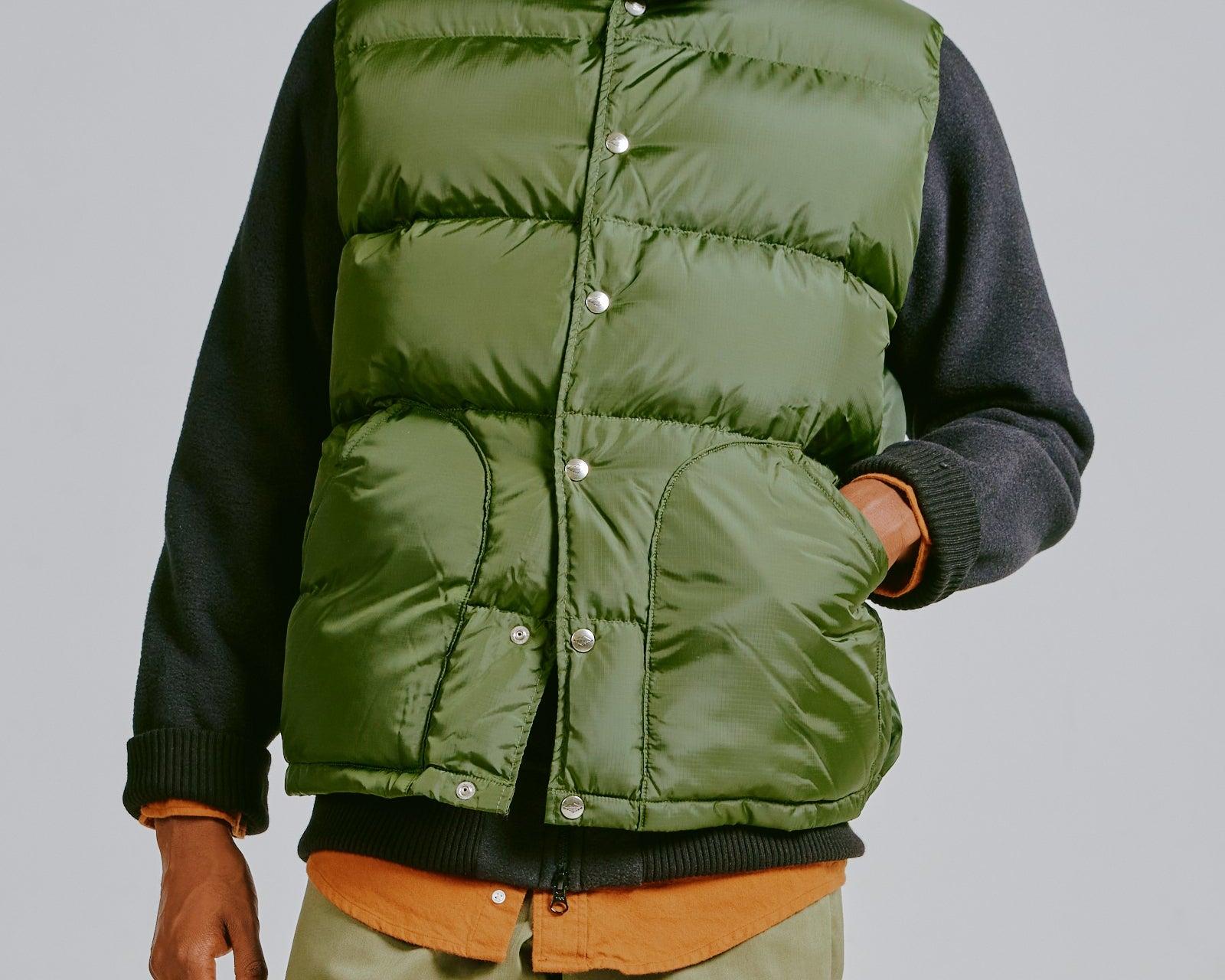 Batten-Down Vest V.2 / Olive Product Image