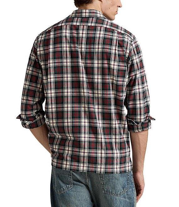 Polo Ralph Lauren Classic Fit Plaid Oxford Woven Shirt Product Image