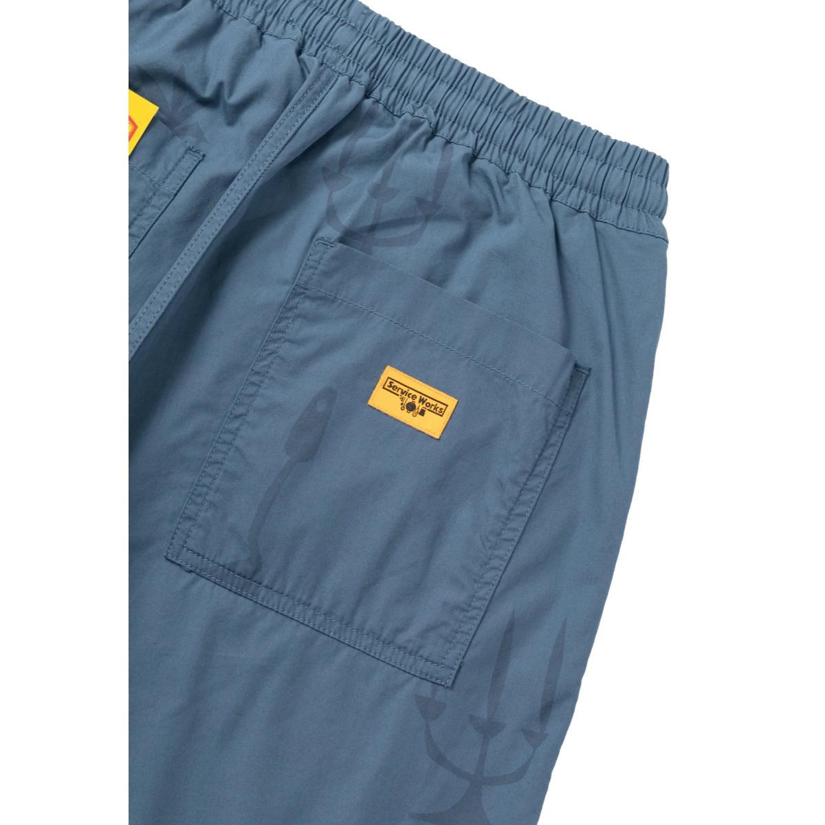 Nourish Printed Chef Shorts Slate Product Image