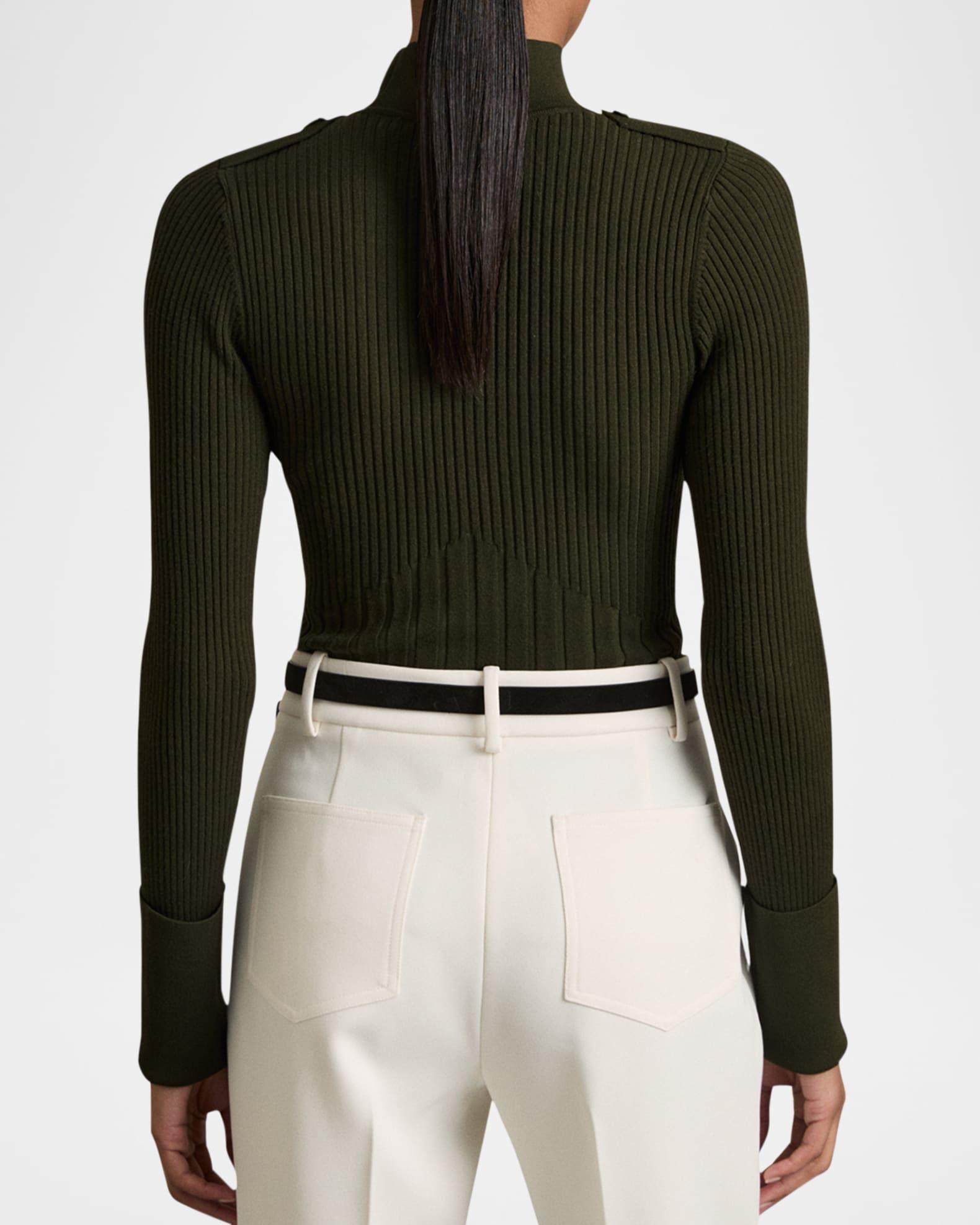 Vienne Ribbed Turtleneck Sweater Product Image