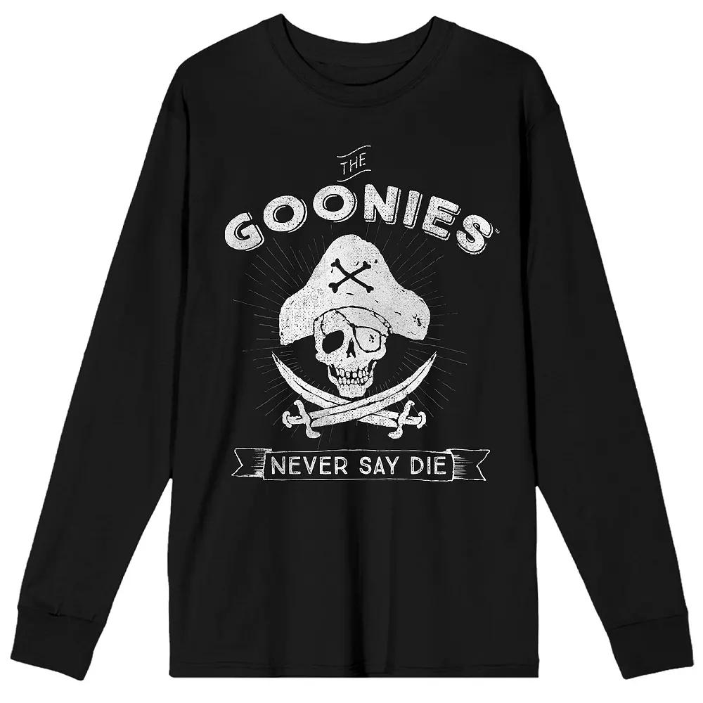 Men's The Goonies Never Say Long Sleeve Tee,  Product Image