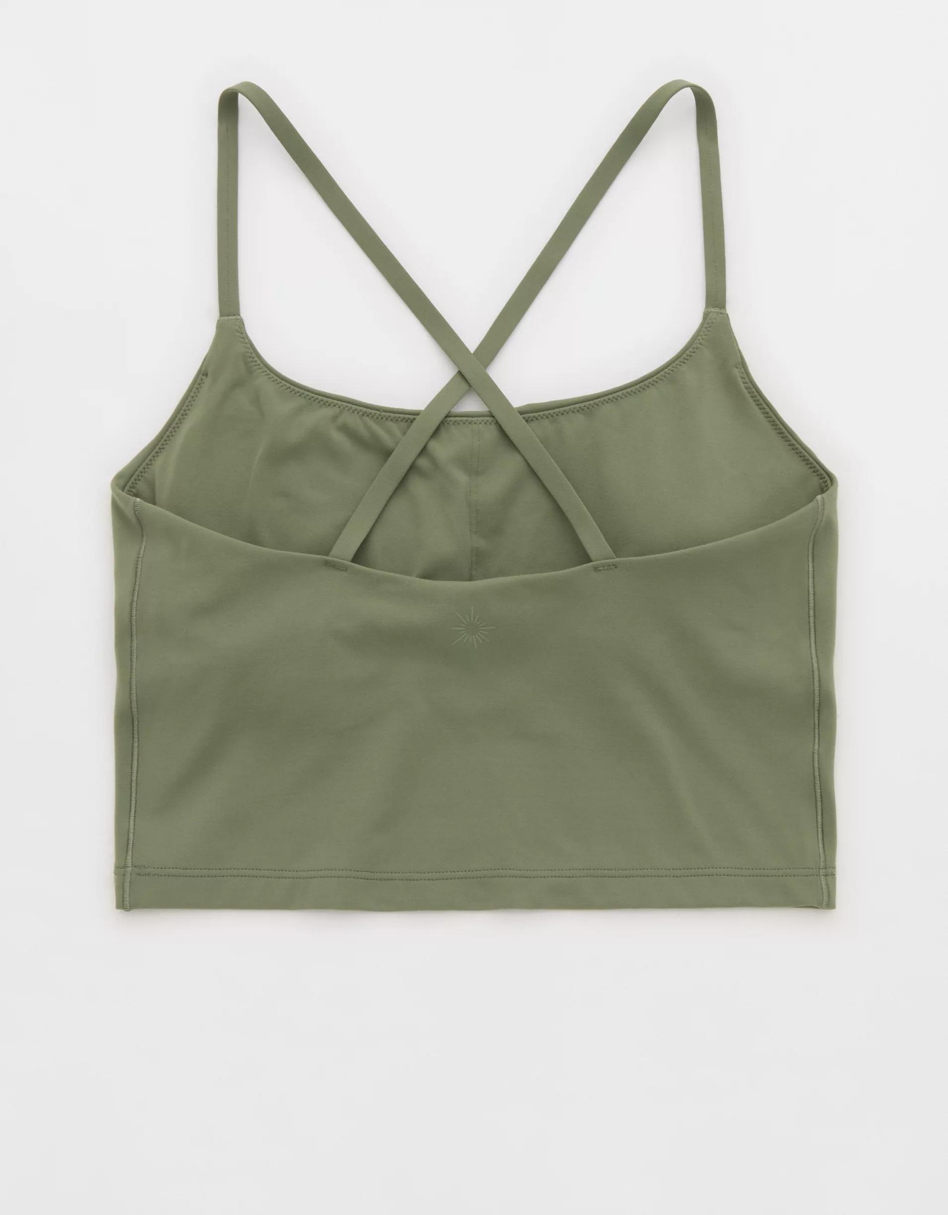 OFFLINE By Aerie Real Me Xtra Strappy Longline Sports Bra Product Image