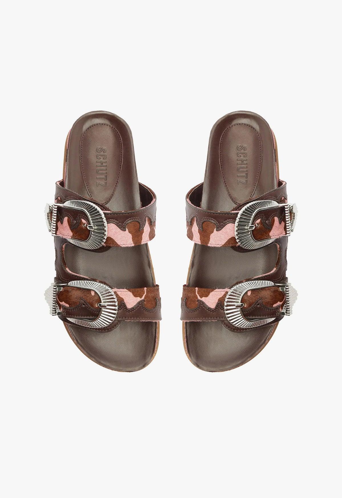 Harper Sporty Leather Sandal Female Product Image