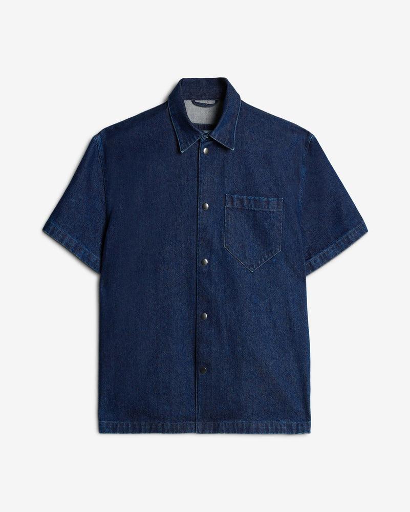 Utility Denim Camp Shirt Product Image