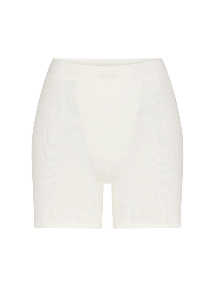 Womens Cotton Rib Boxer Product Image