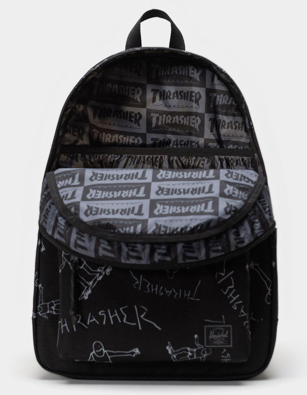 HERSCHEL SUPPLY CO. x Thrasher Gonz Classic XL Backpack - BLACK Product Image