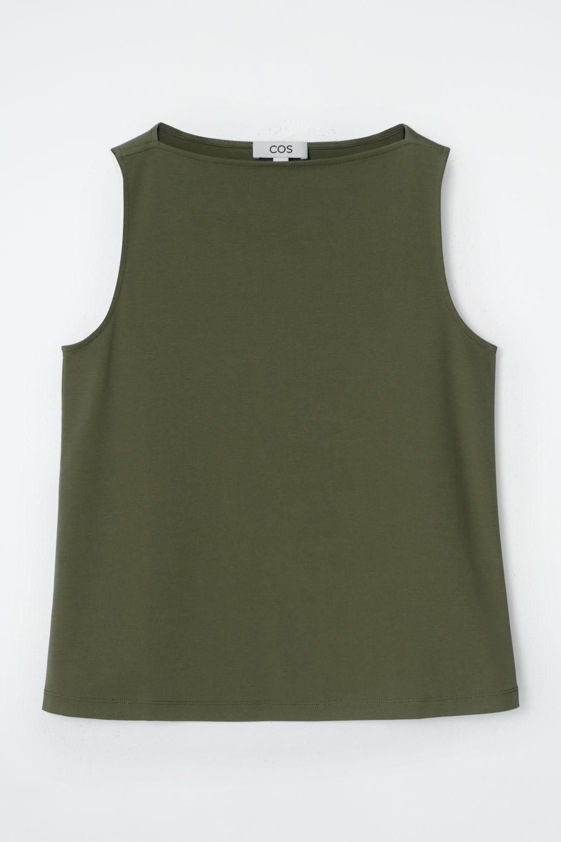 BOAT-NECK TANK TOP Product Image