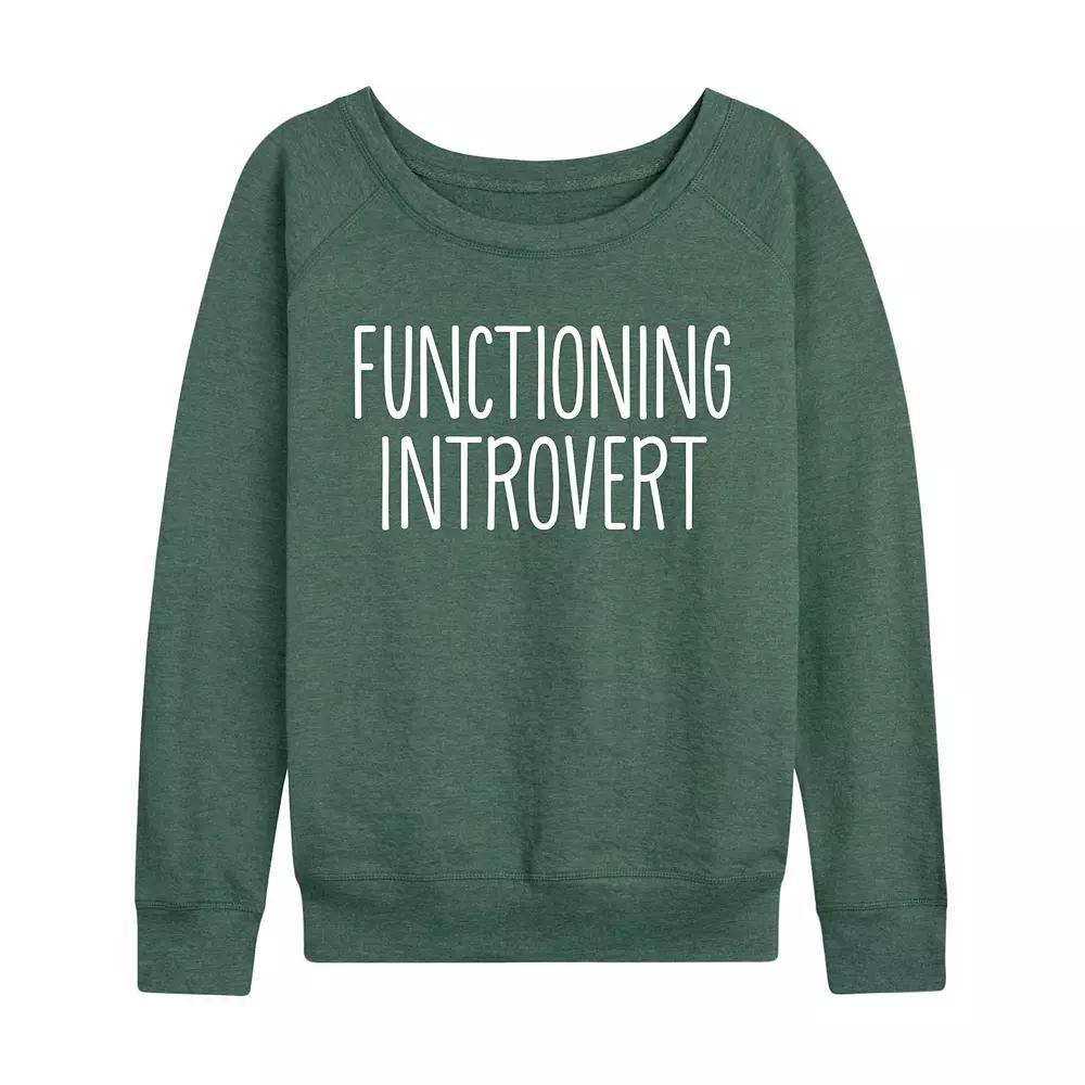 Women's Functioning Introvert French Terry Long Sleeve Tee, Girl's,  Product Image