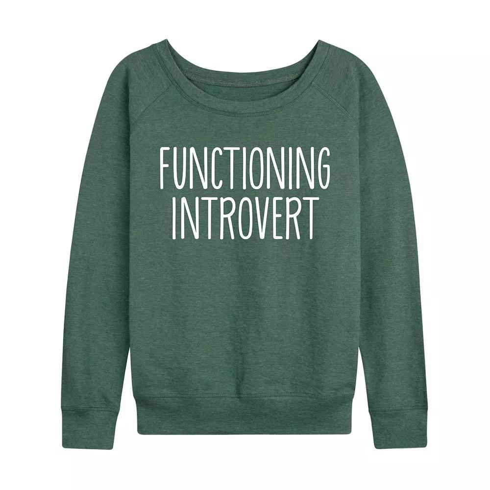 Women's Functioning Introvert French Terry Long Sleeve Tee, Girl's,  Product Image