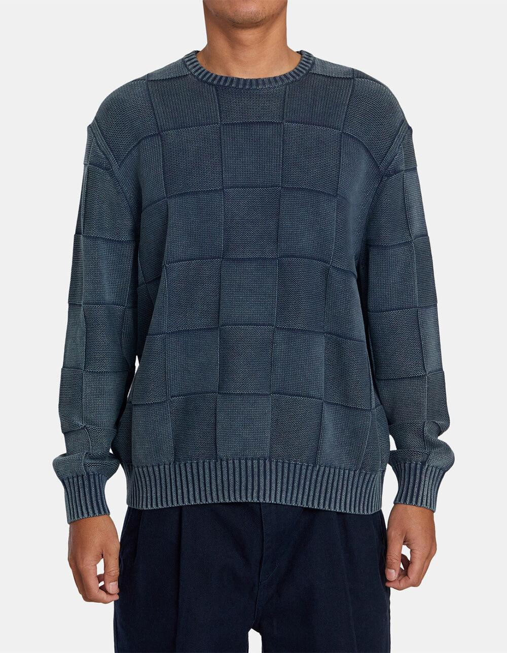 RVCA Hi Grade Boro Mens Sweater - INDIGO Product Image