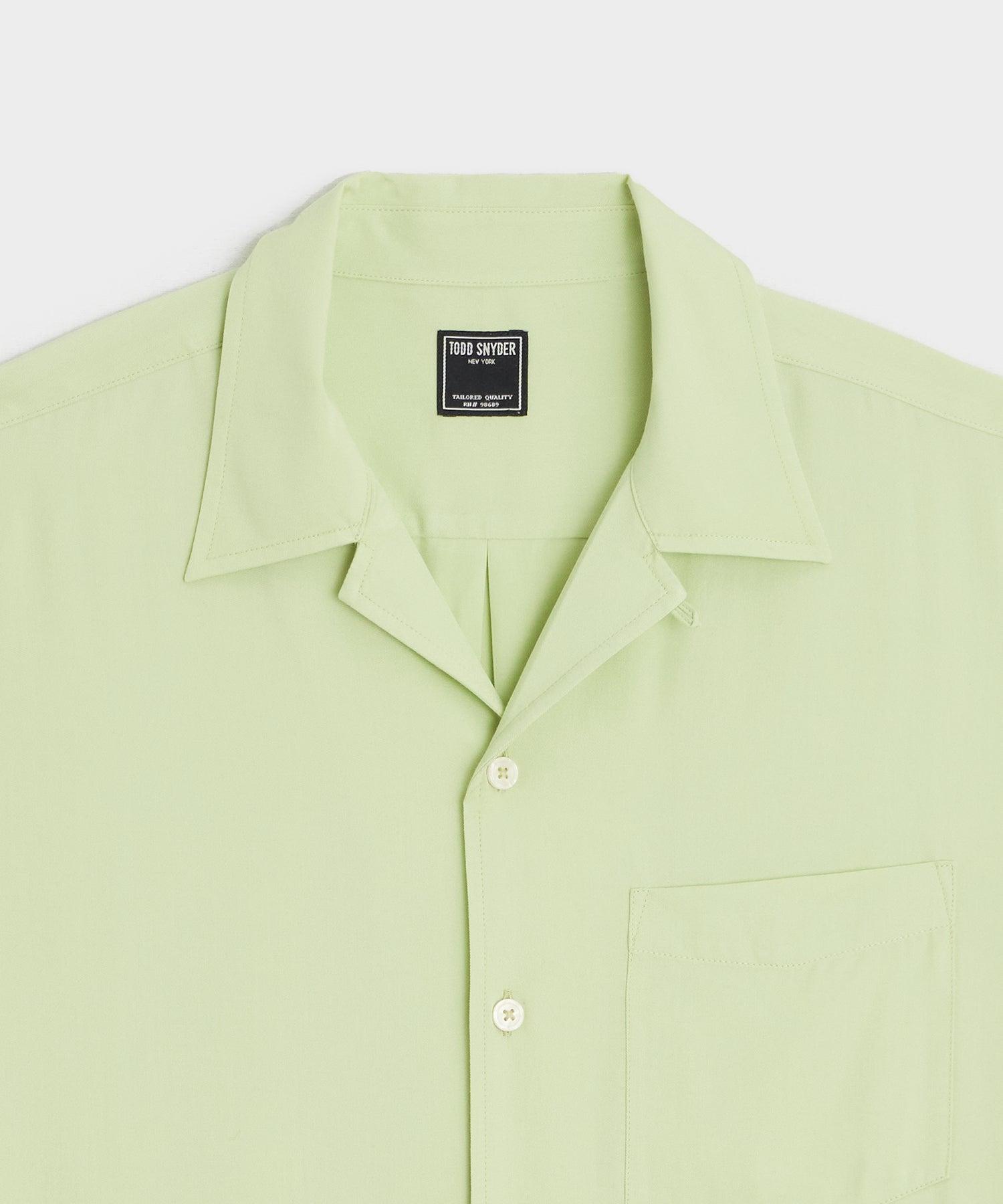 Cropped Rayon Capri Shirt Product Image