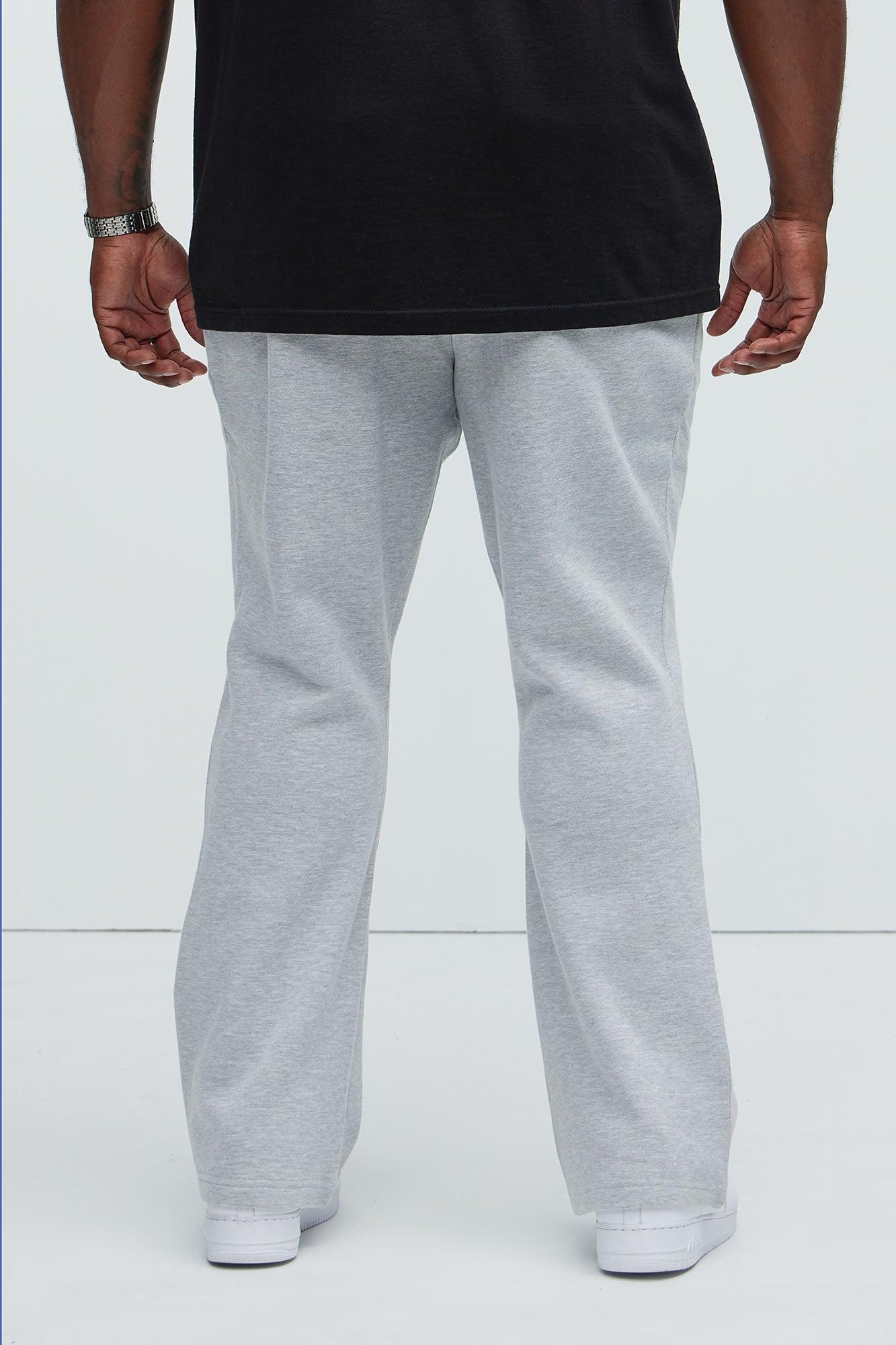 Tyson Original Skinny Flare Sweatpants - Heather Grey Product Image