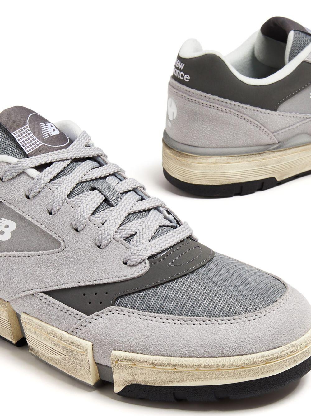 x MSFTSrep 0.01 suede sneakers Product Image