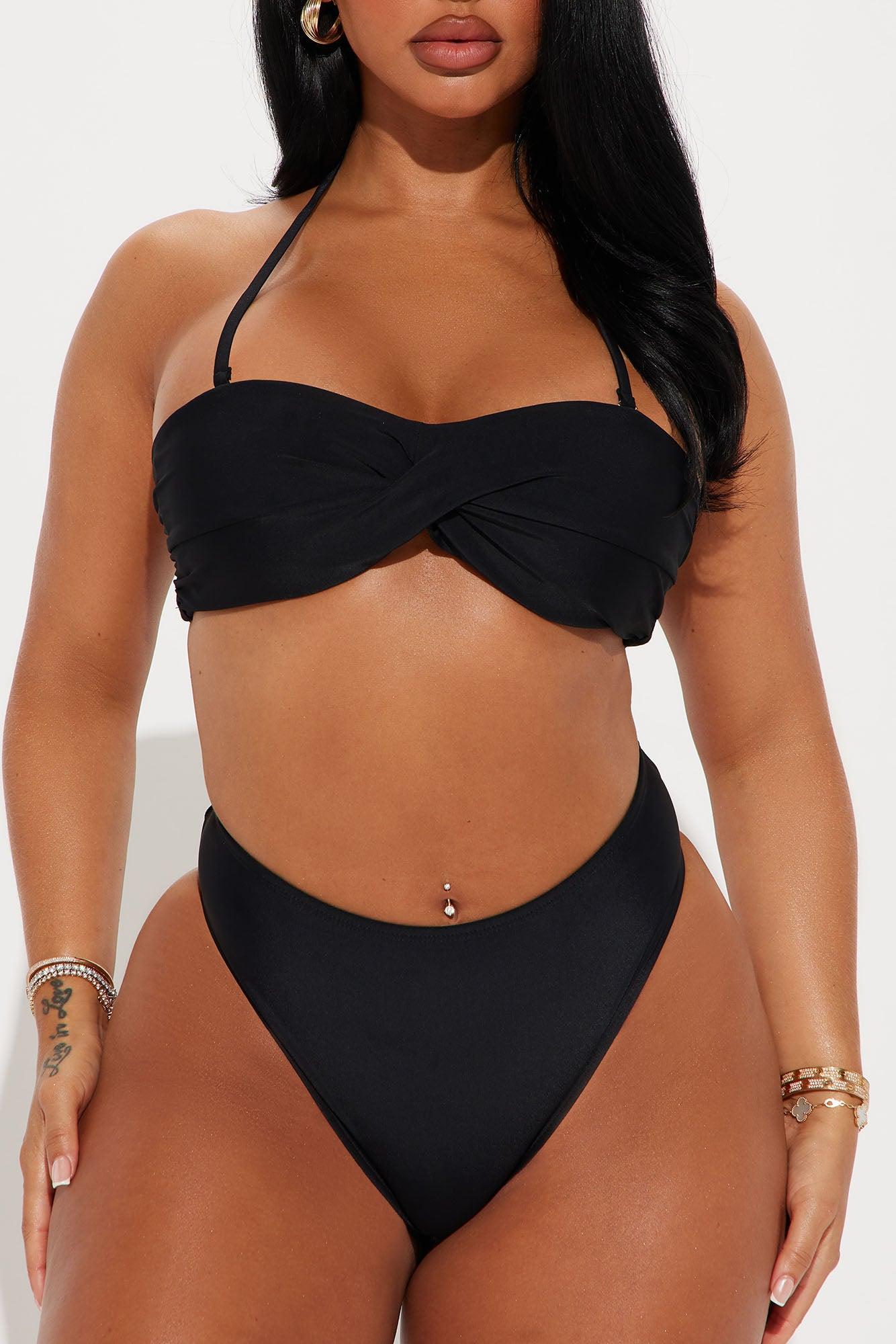 Summer Chill 2 Piece Bikini - Black Product Image