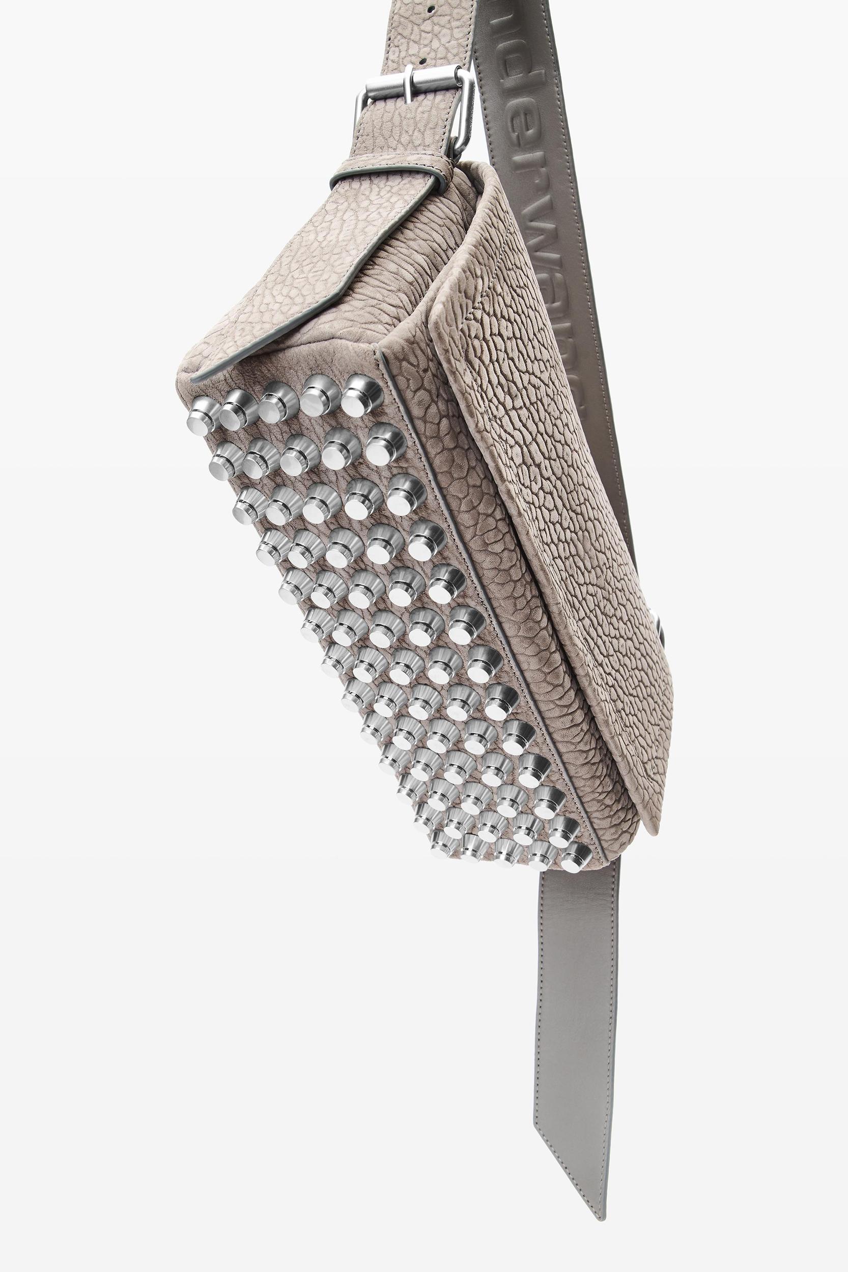 Ricco Medium Flap Bag In Nubuck Leather Product Image