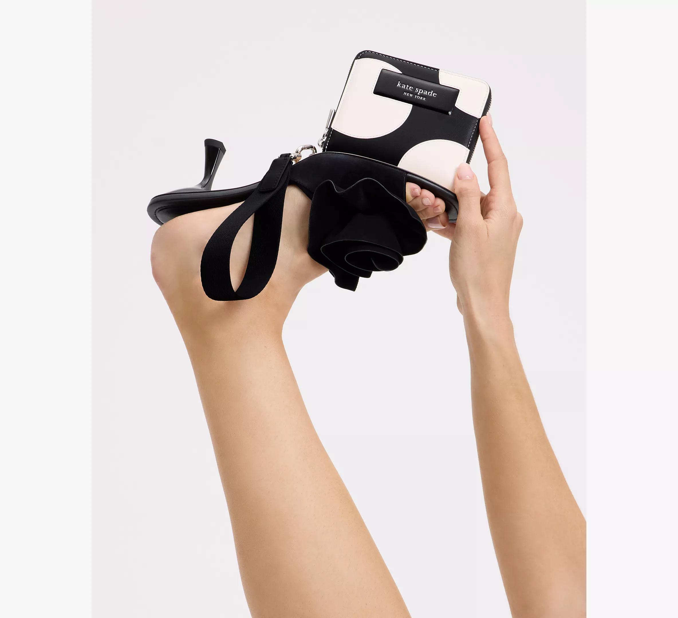 Label Small Compact Webbed Wristlet Product Image