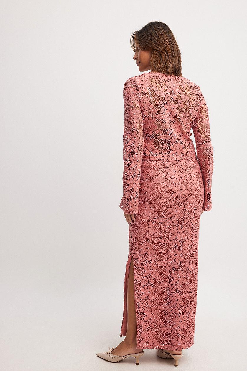 Crochet Maxi Skirt Product Image