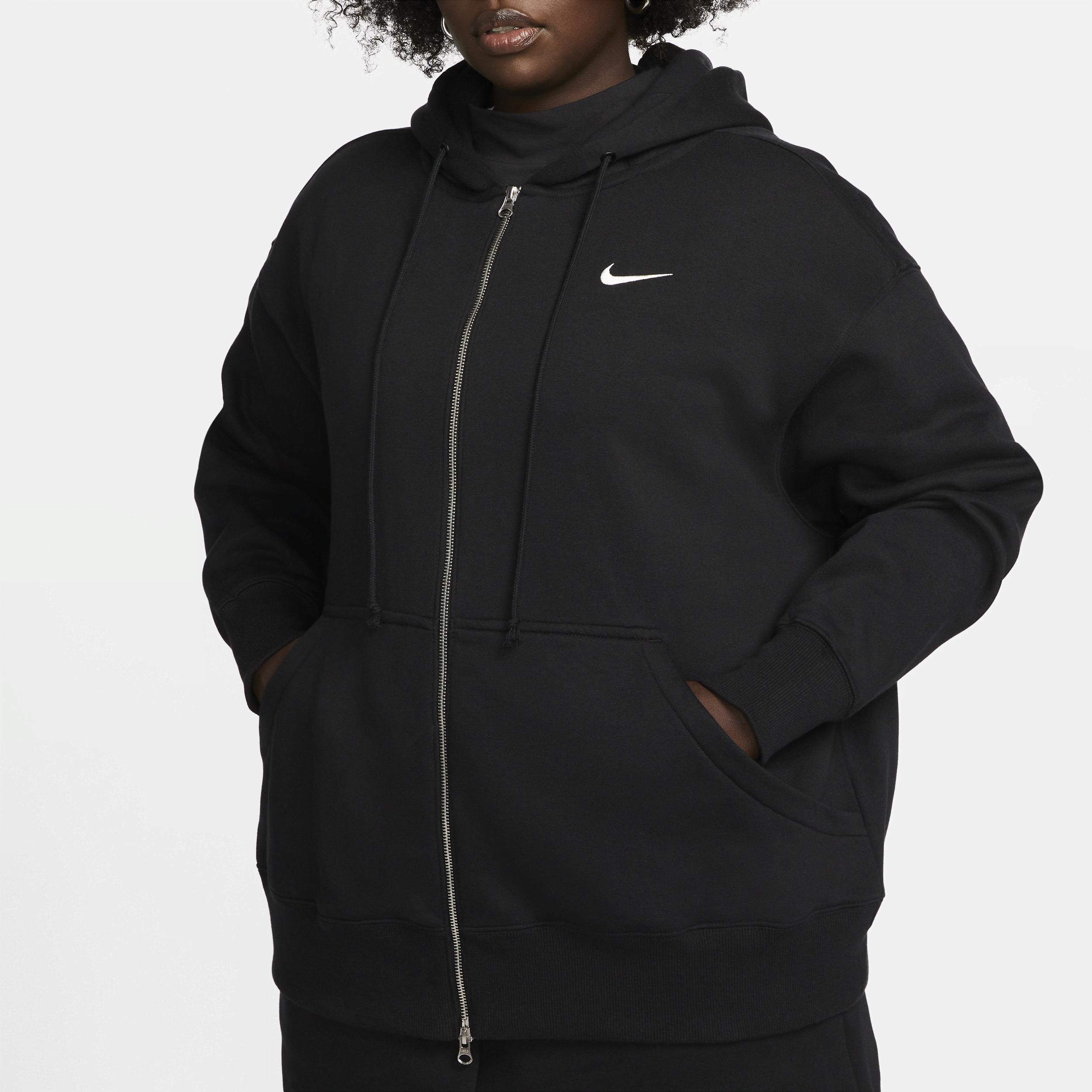 Nike Sportswear Phoenix Fleece Women's Oversized Full-Zip Hoodie (Plus Size) Product Image