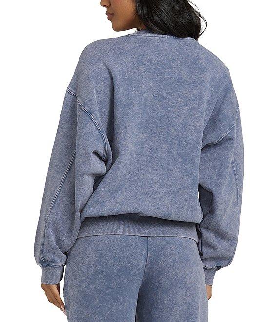 Billabong Kendal Long Sleeve Saltwashed Crew Neck Fleece Sweatshirt Product Image