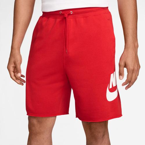 Nike Mens Nike Club Alumni FT Shorts - Mens Sail/Sail/Black Product Image