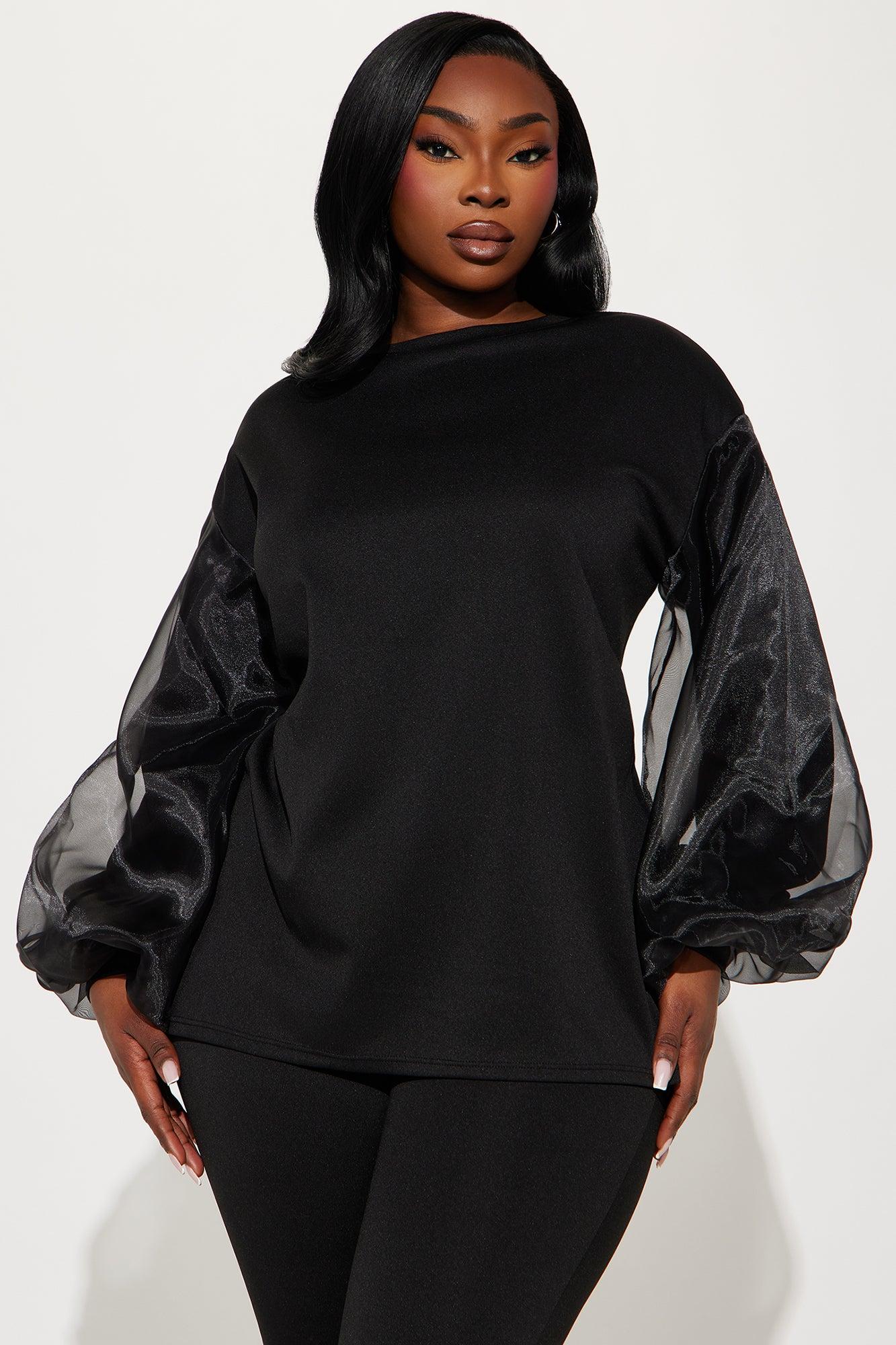 Farrah Pant Set - Black Product Image