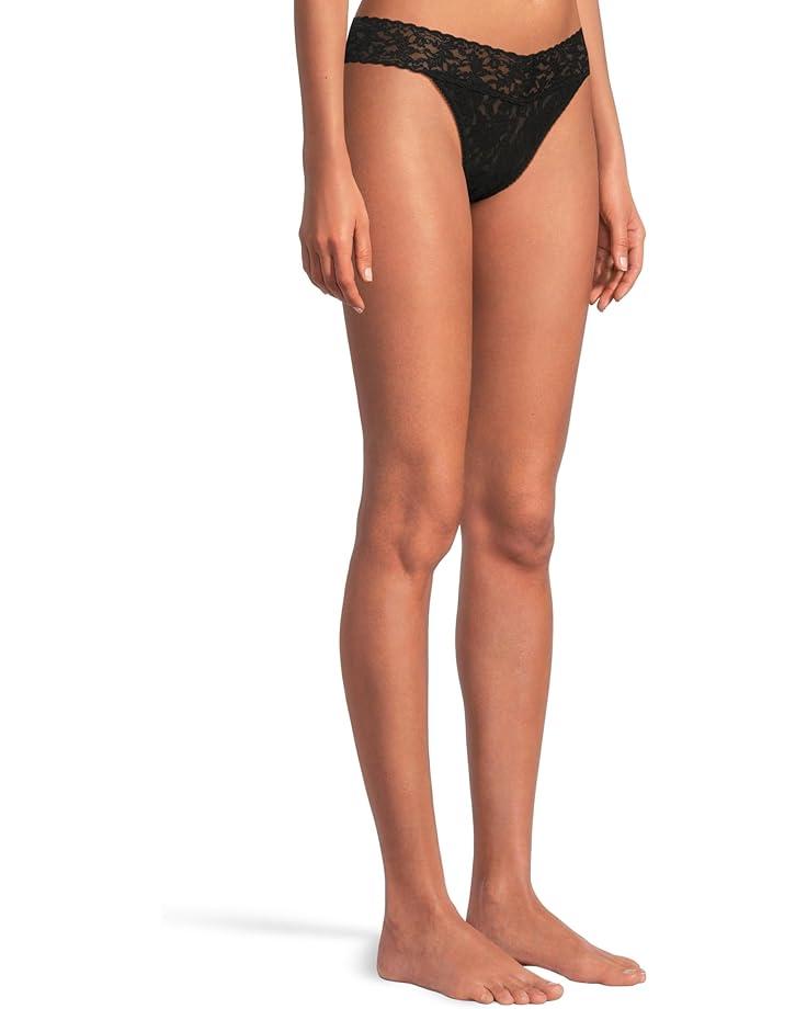 Signature Lace Original Rise Thong 3-Pack Product Image