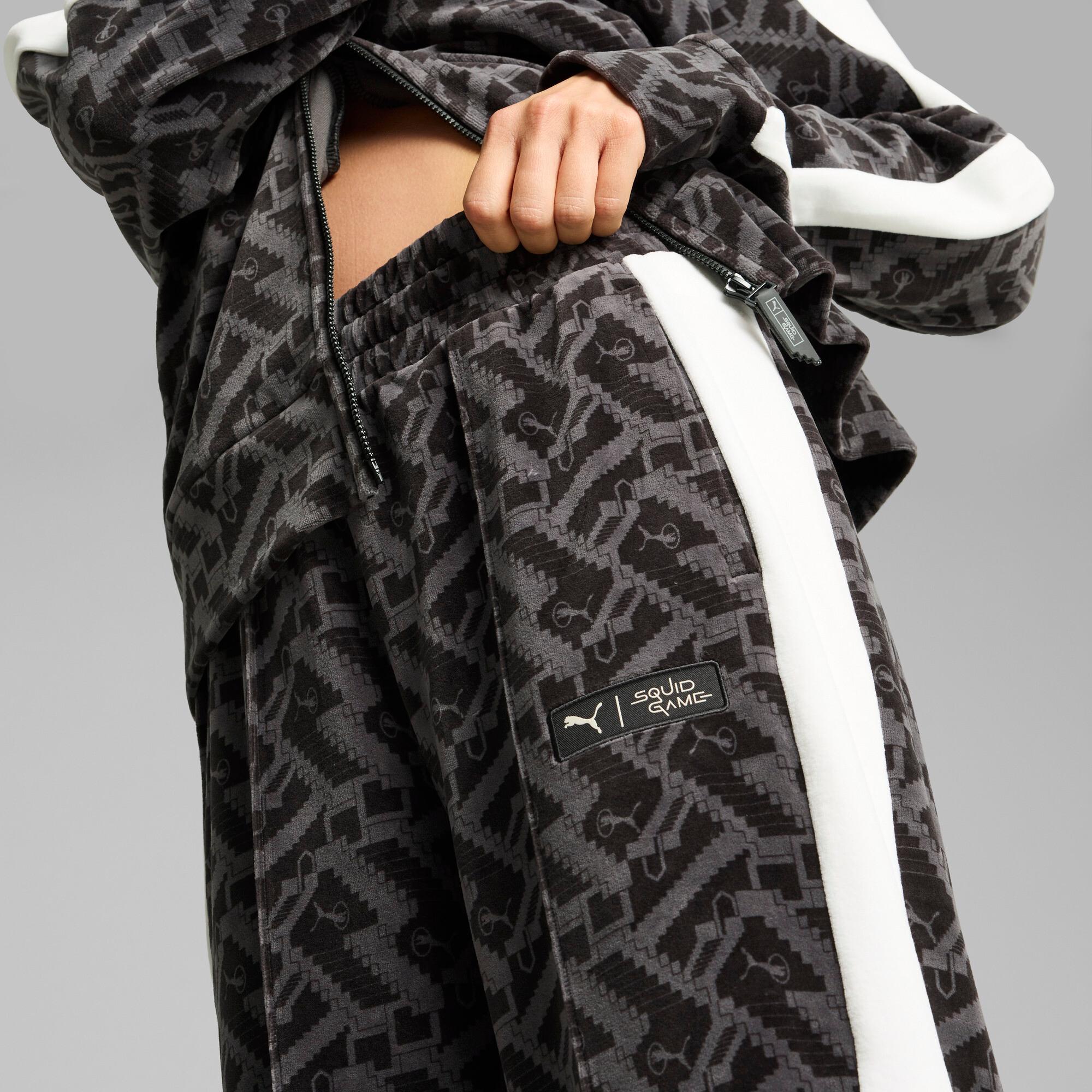 Wine Red Natural Waisted Casual Pants Product Image