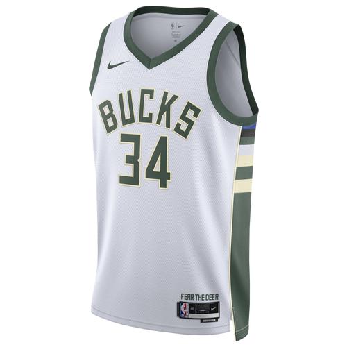 Milwaukee Bucks Association Edition Nike Mens Dri-FIT NBA Swingman Jersey | DN2084-100 Product Image