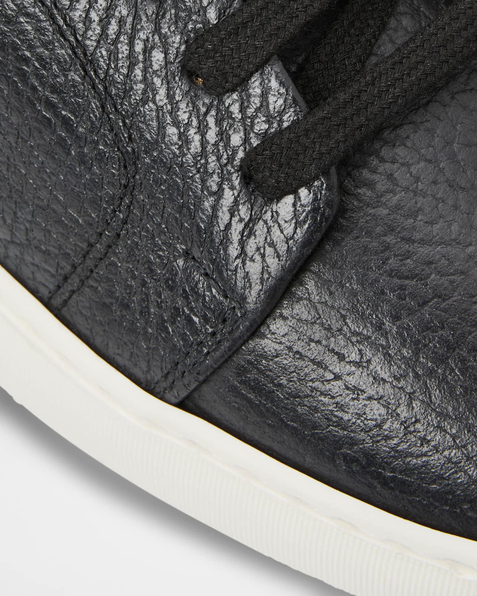 Men's Salvatore Low-Top Leather Sneakers  Product Image