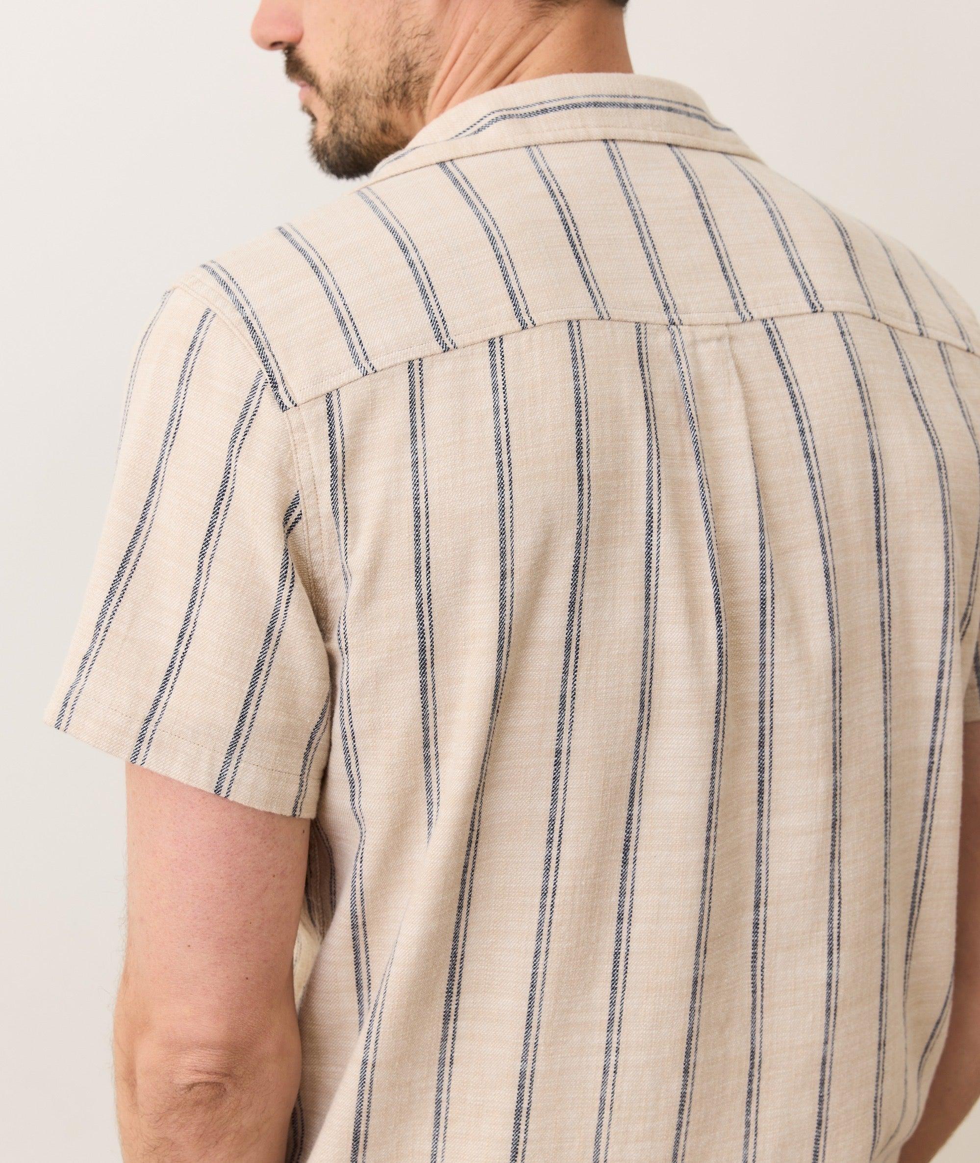 Stretch Selvage Short Sleeve Shirt Product Image