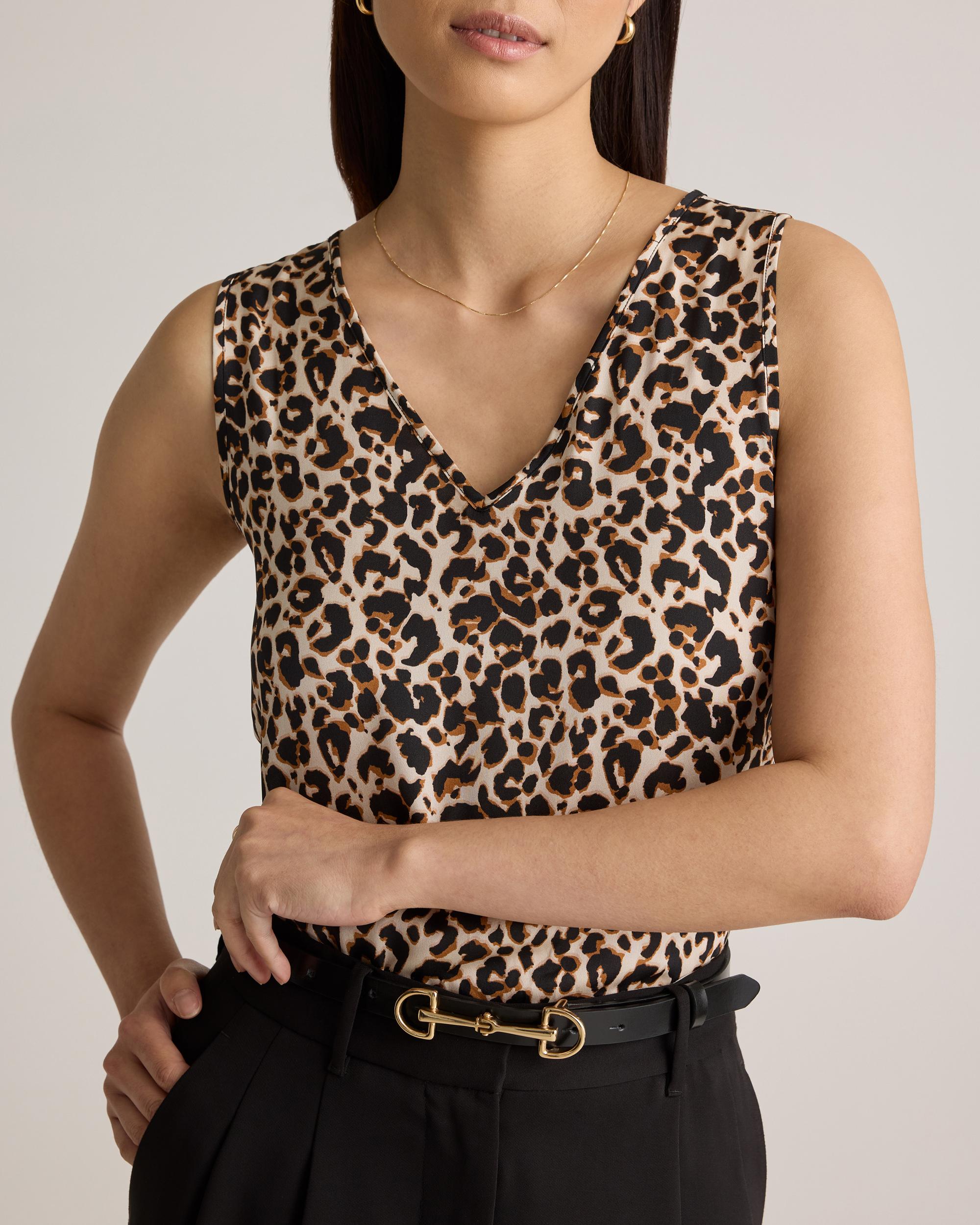 Quince | Women's Washable Stretch Silk Tank Top Product Image