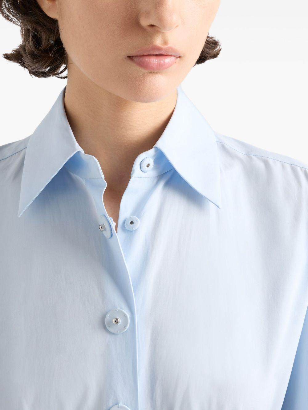 pleated poplin dress Product Image