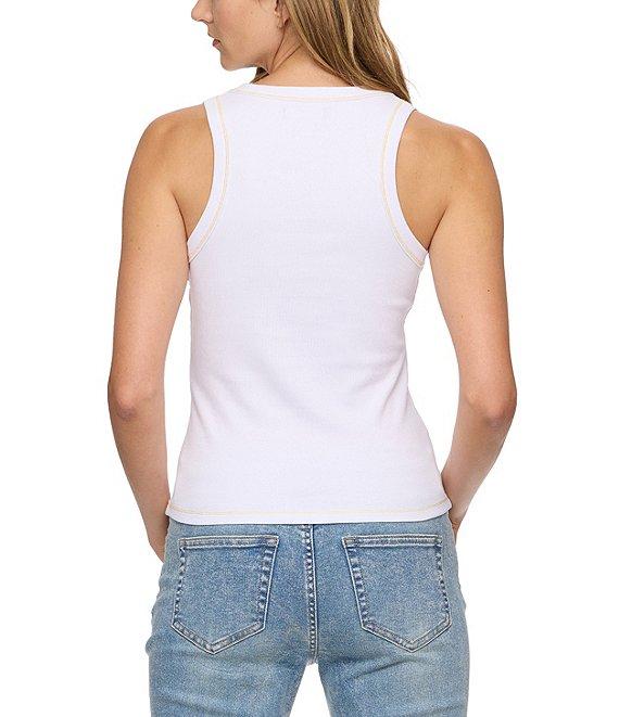 Flag and Anthem Lottie Rib-Knit Tank Top Product Image