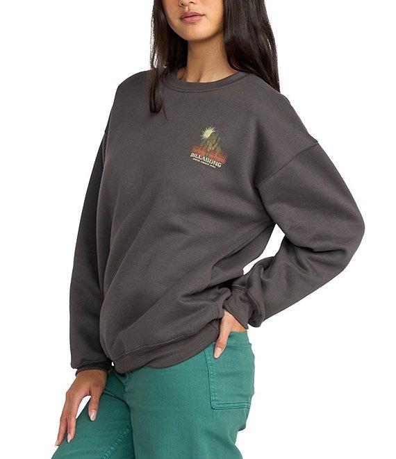 Billabong Desert Break Long Sleeve Fleece Sweatshirt Product Image