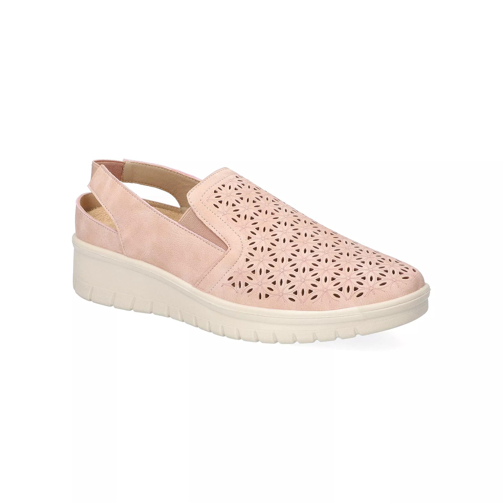 Easy Street Petal Women's Comfort Slingback Wedges,  Product Image