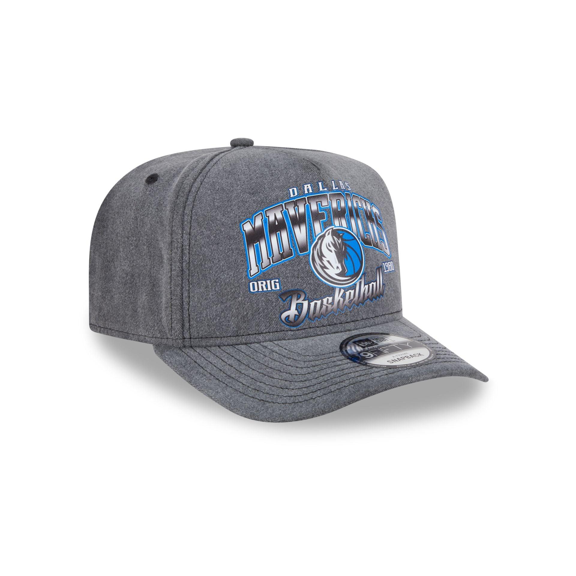 Dallas Mavericks Washed 9FIFTY A-Frame Snapback Hat Male Product Image