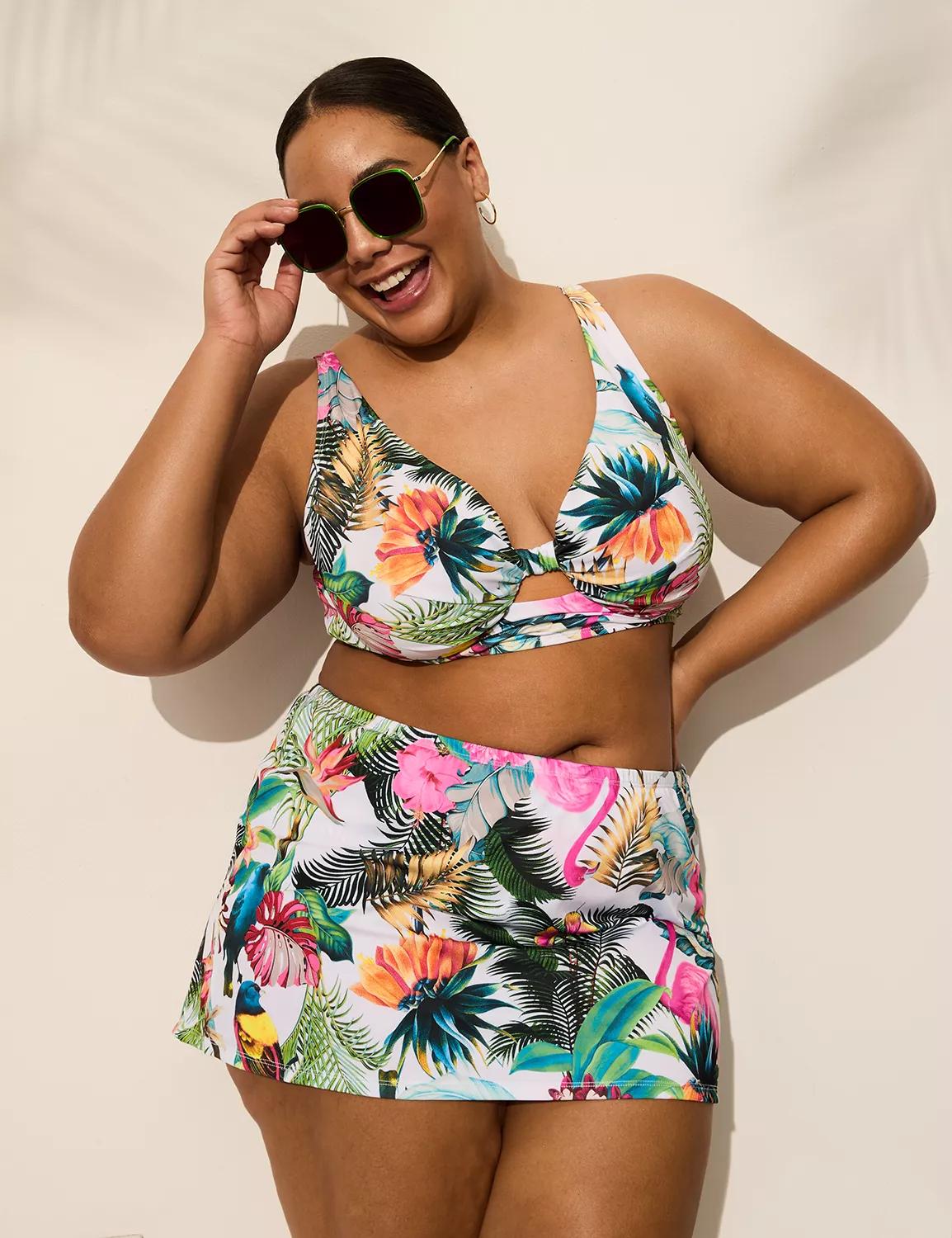 Side Slit Swim Skirt Product Image