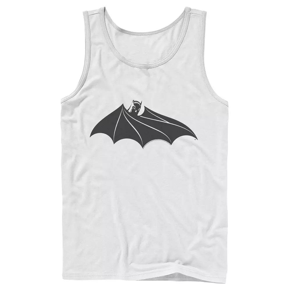 Men's DC Comics Batman Cloak Chest Logo Tank Top,  Product Image