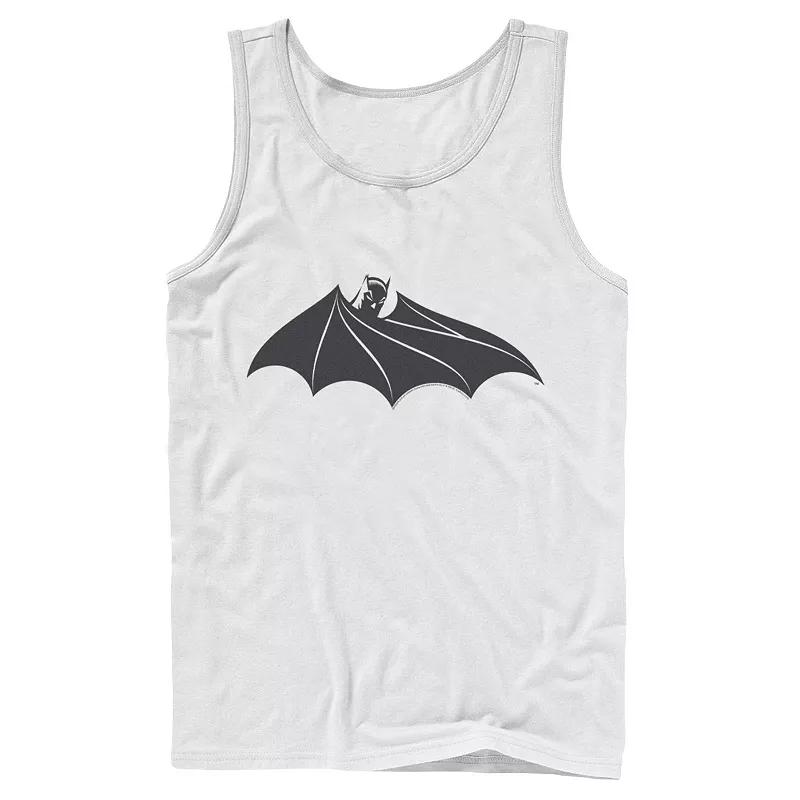 Men's DC Comics Batman Cloak Chest Logo Tank Top,  Product Image